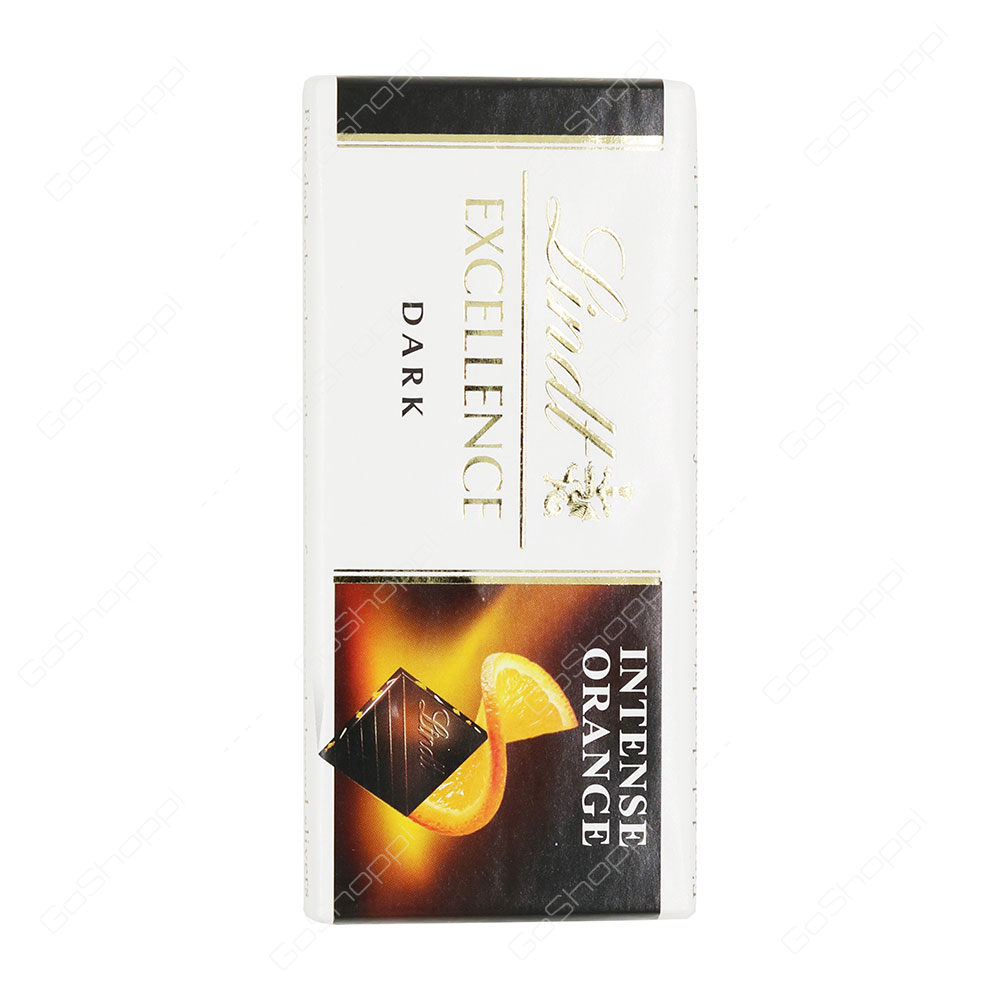 Lindt Excellence Dark Chocolate Intense Orange 35 g