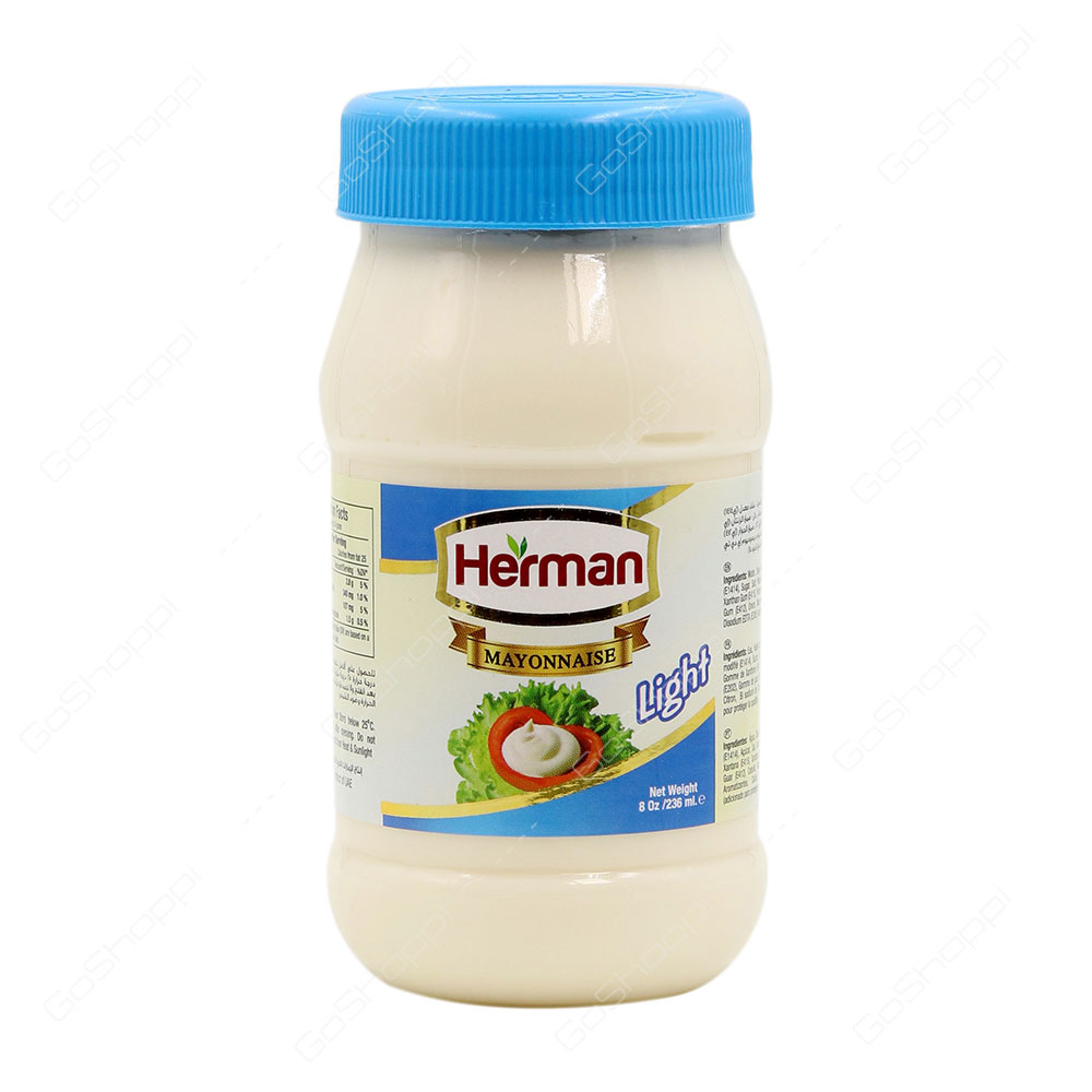 Herman Mayonnaise Light 236 ml