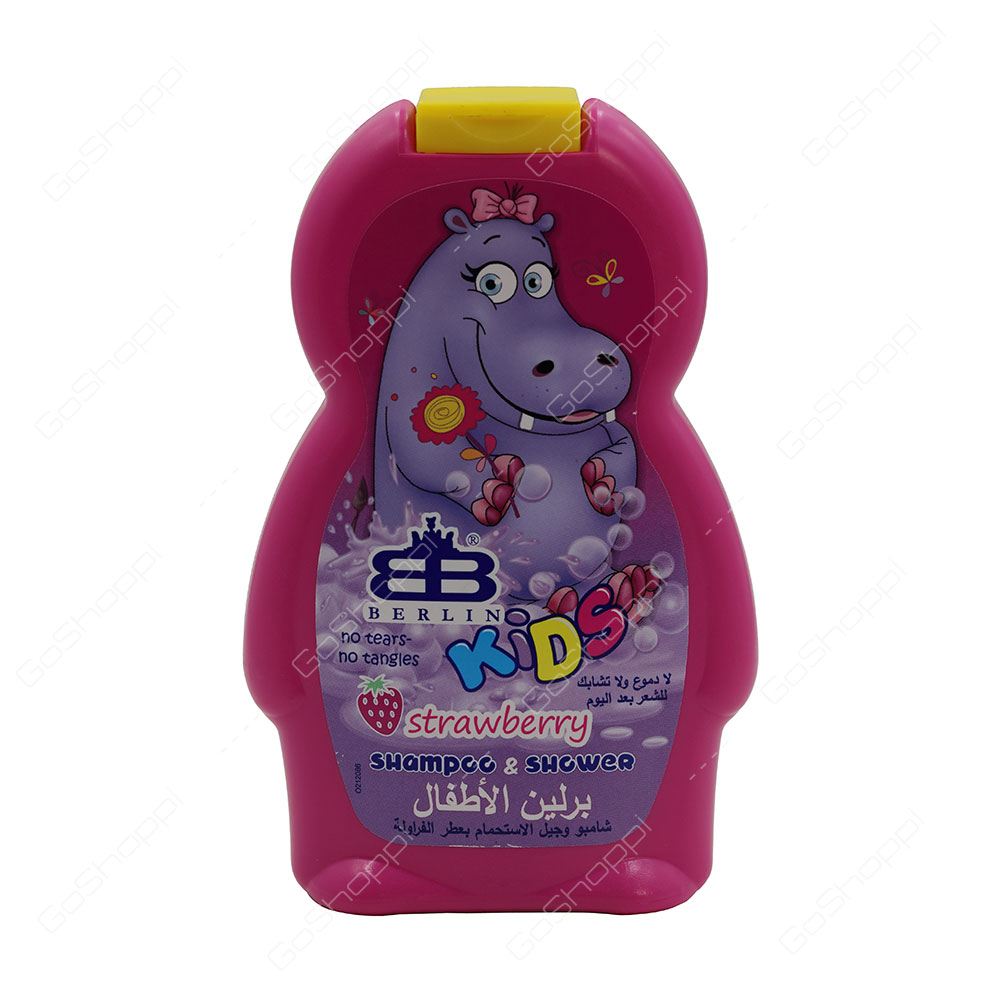 Berlin Kids Strawberry Shampoo And Shower 250 ml