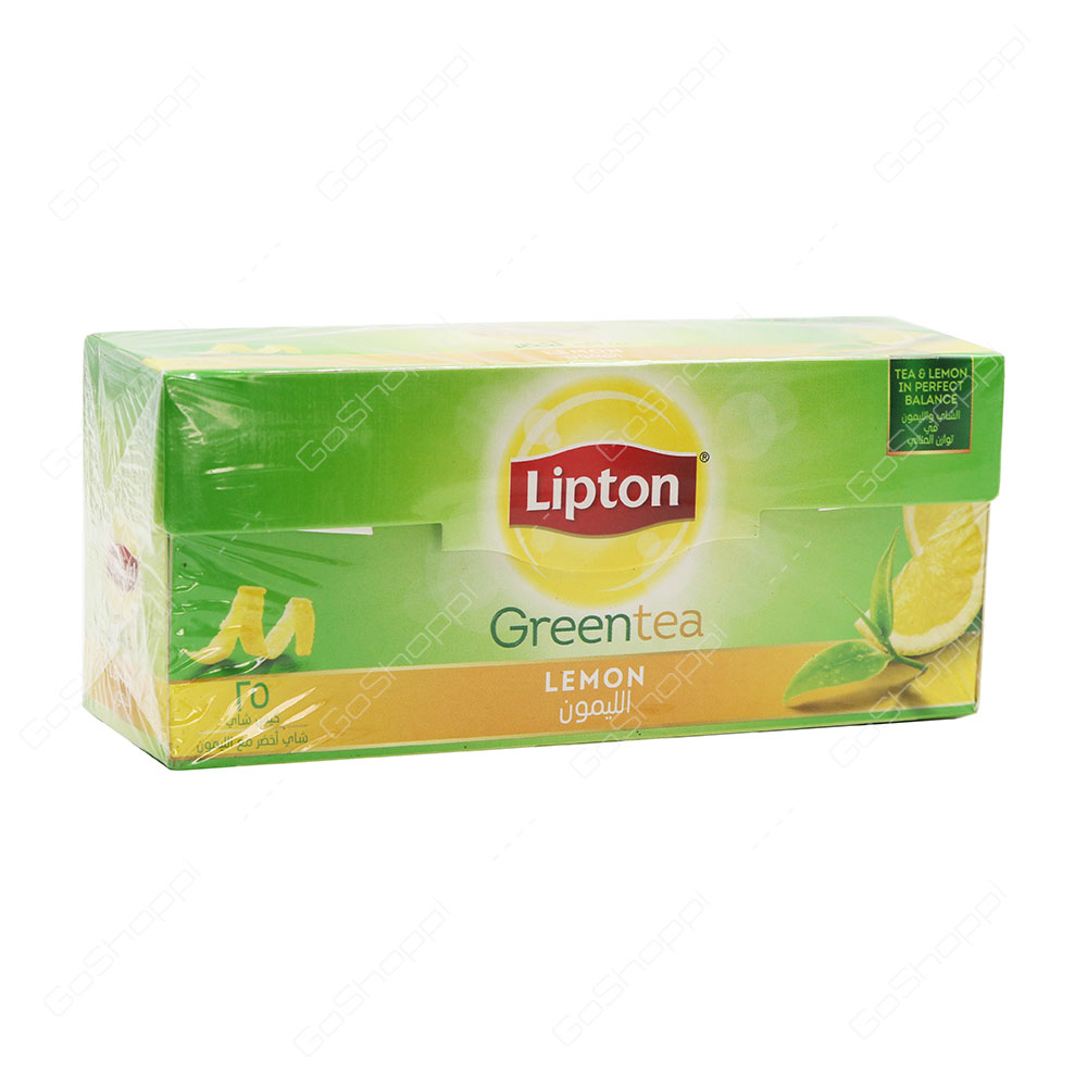 Lipton Green Tea Lemon 25 Bags