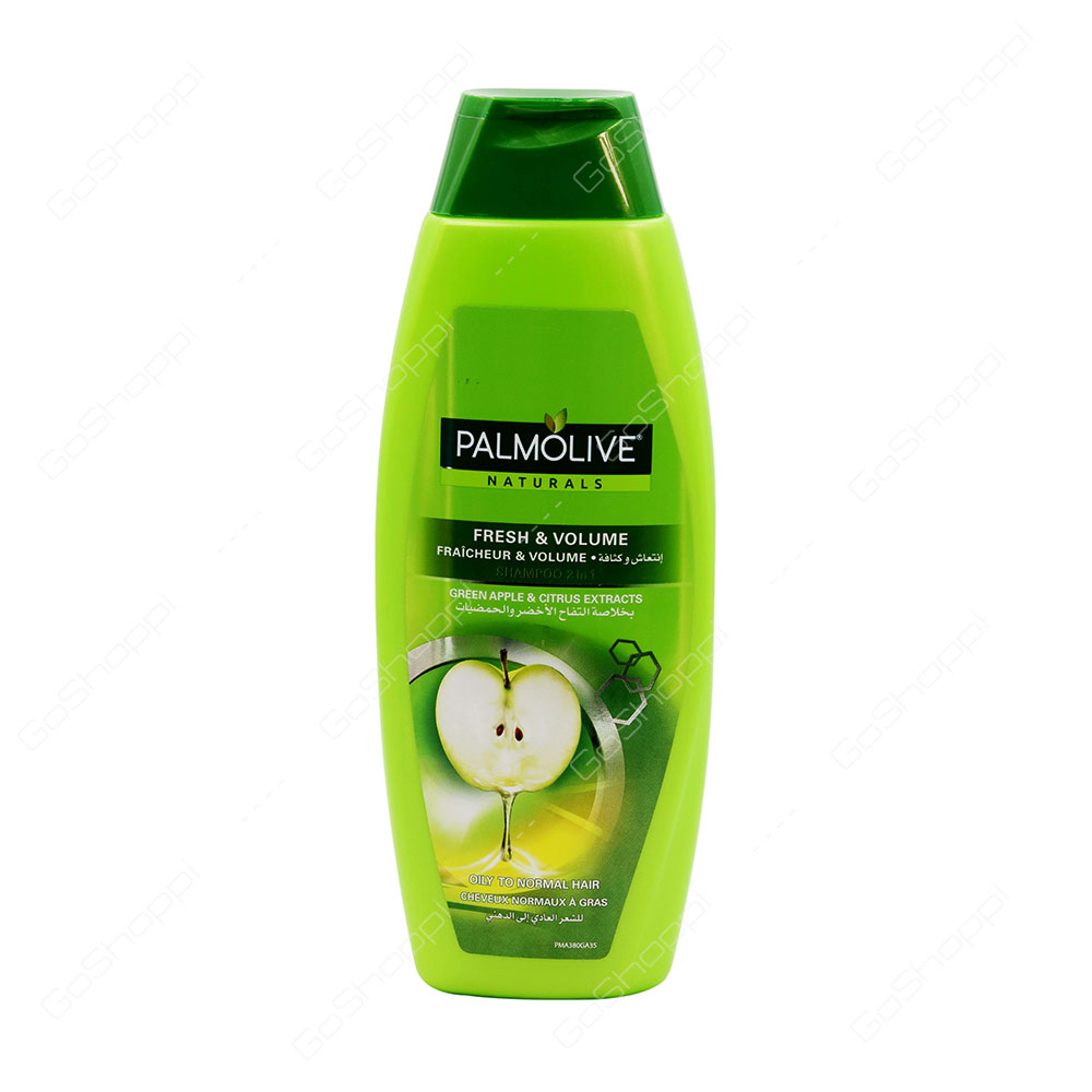 Palmolive Naturals Fresh And Volume Shampoo 2 in 1 380 ml