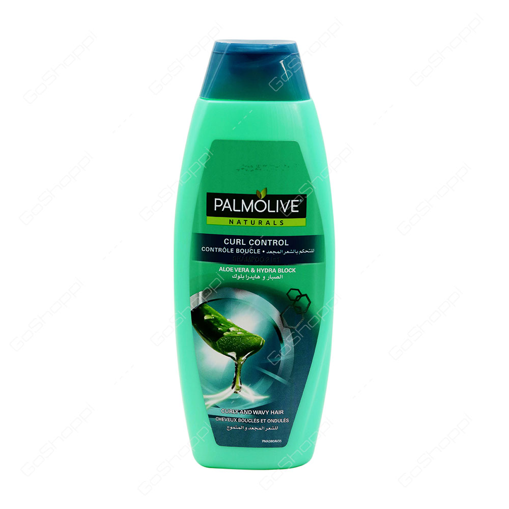 Palmolive Naturals Curl Control Aloe Vera And Hydra Block Shampoo 2 in 1 380 ml