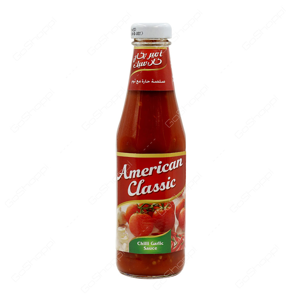 American Classic Chilli Garlic Sauce 340 g