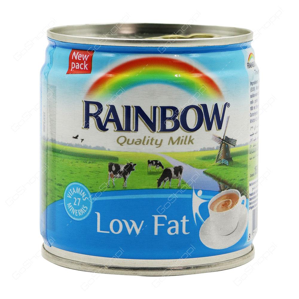 Rainbow Low Fat Milk 158 ml