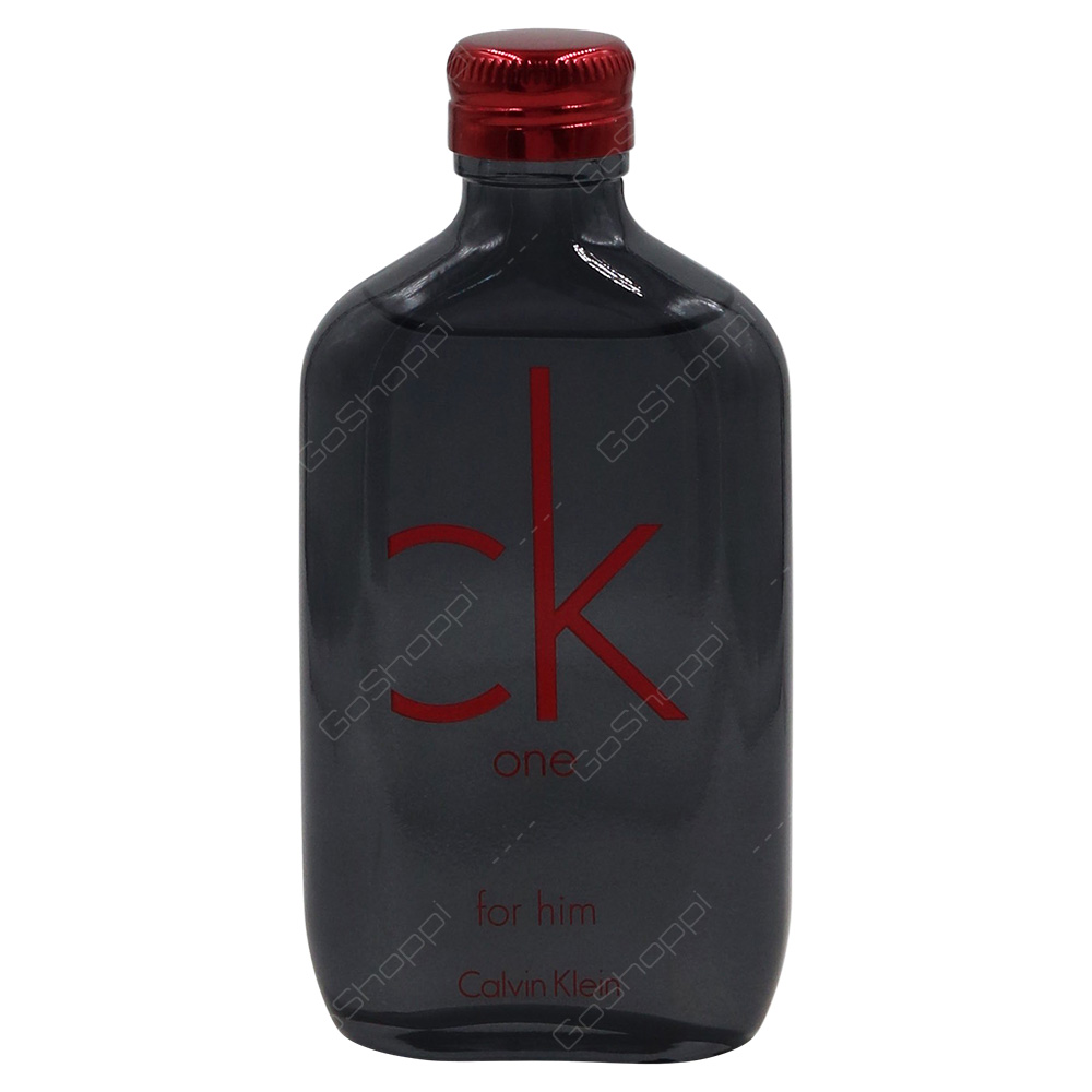 Calvin Klein CK One Red Edition For Him Eau De Toilette 100 ML - Buy Online