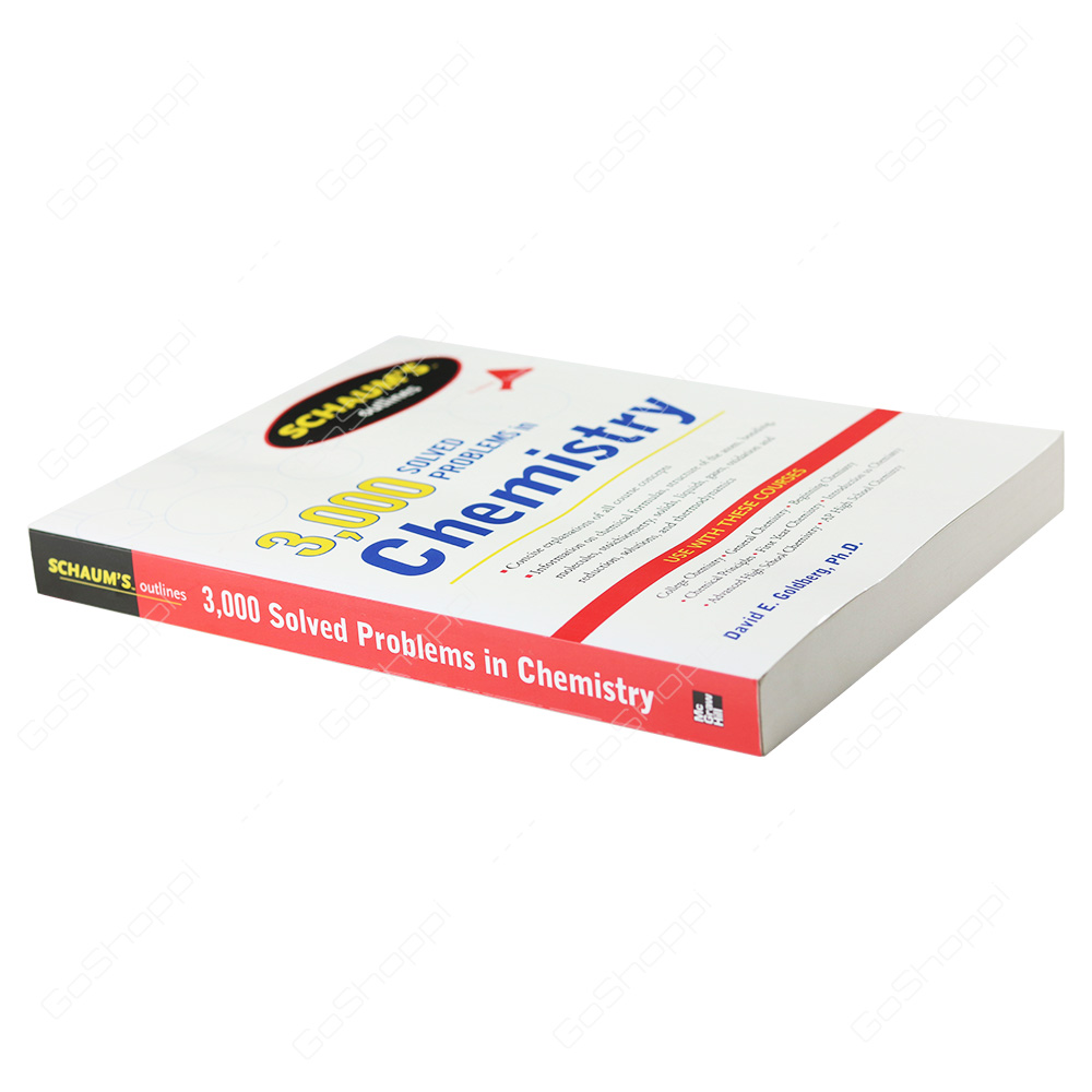 3,000 Solved Problems In Chemistry By David E. Goldberg