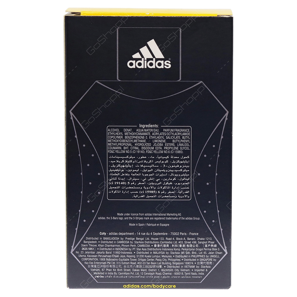 Adidas Intense Touch Eau De Toilette 100ml
