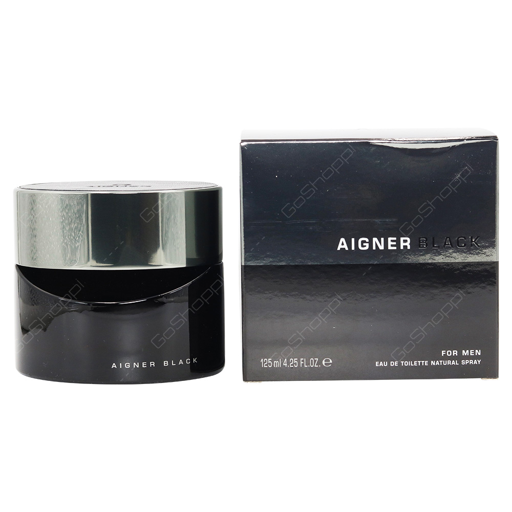 Aigner Black For Men Eau De Toilette 125ml