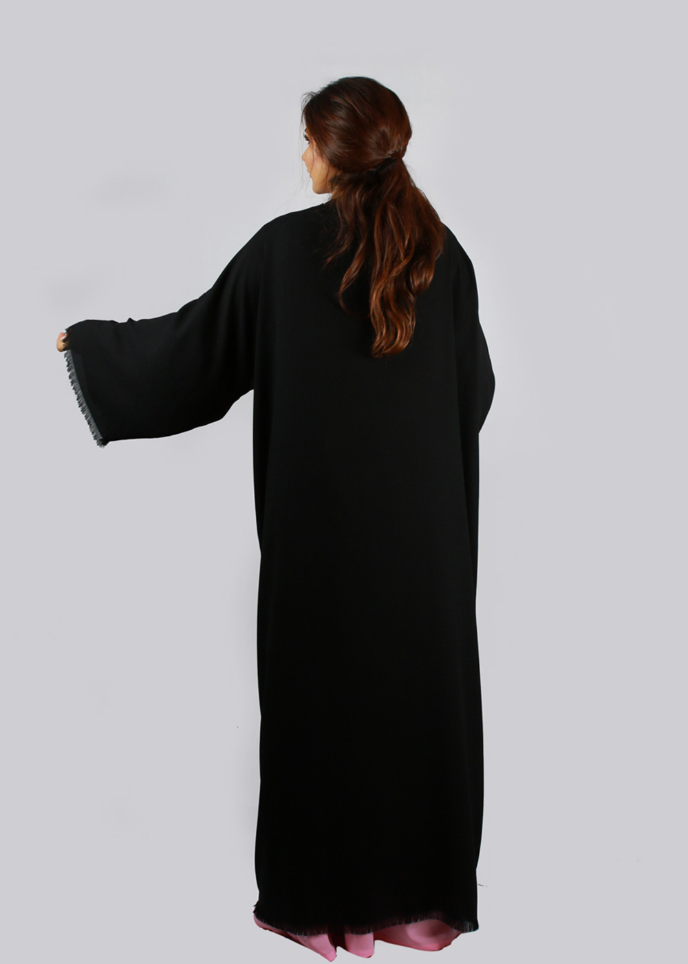 Al Jumairi Crystal Designed Abaya - AJ2140