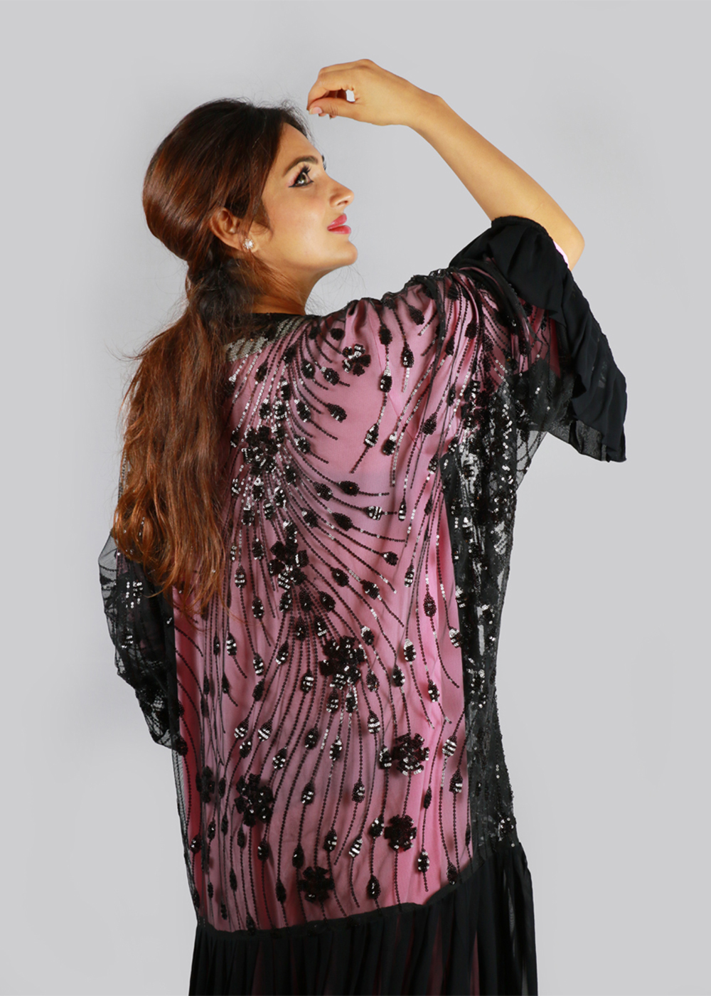 Al Jumairi Party Wear And Fashionable Abaya - AJ2132
