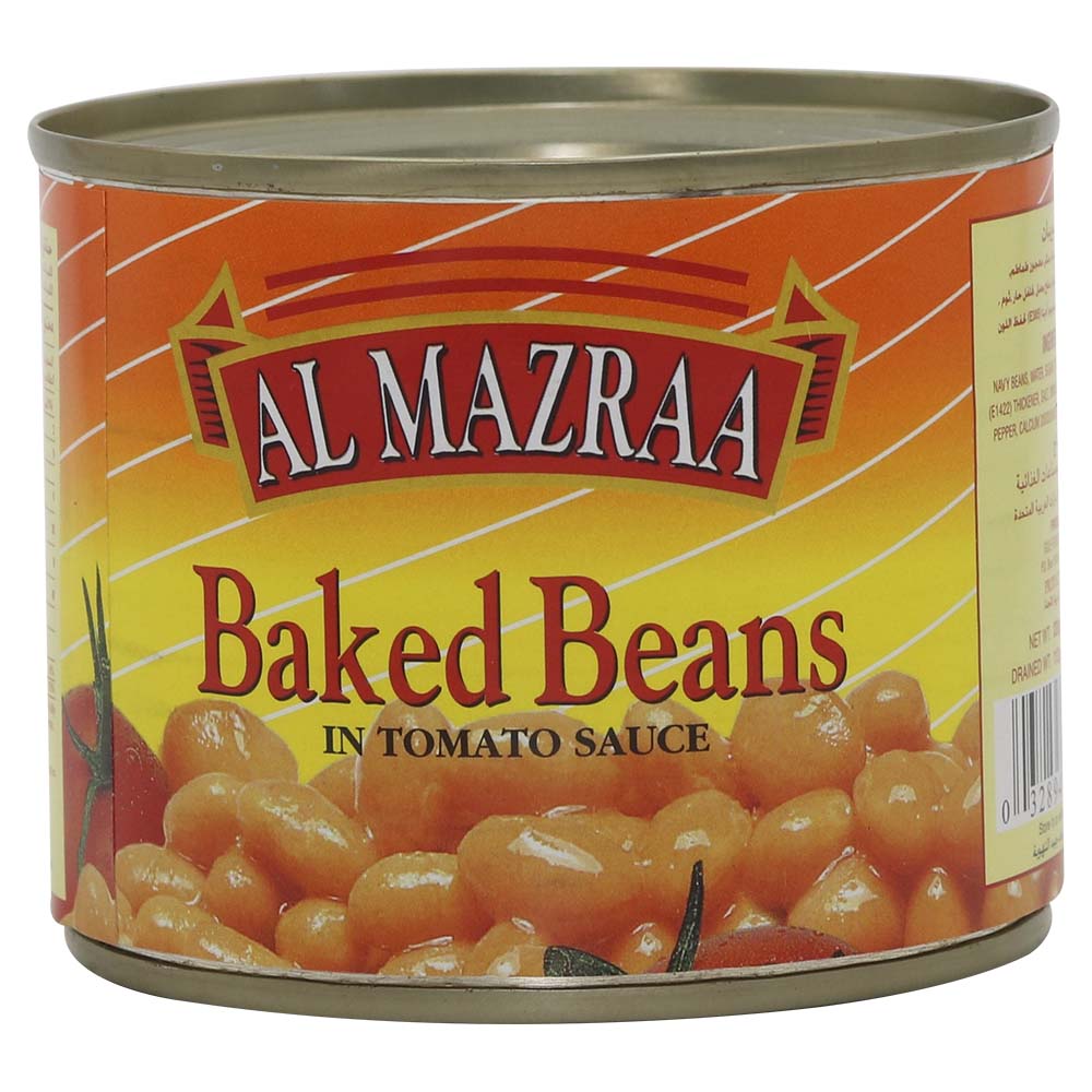 Al Mazraa Baked Beans In Tomato Sauce 220g