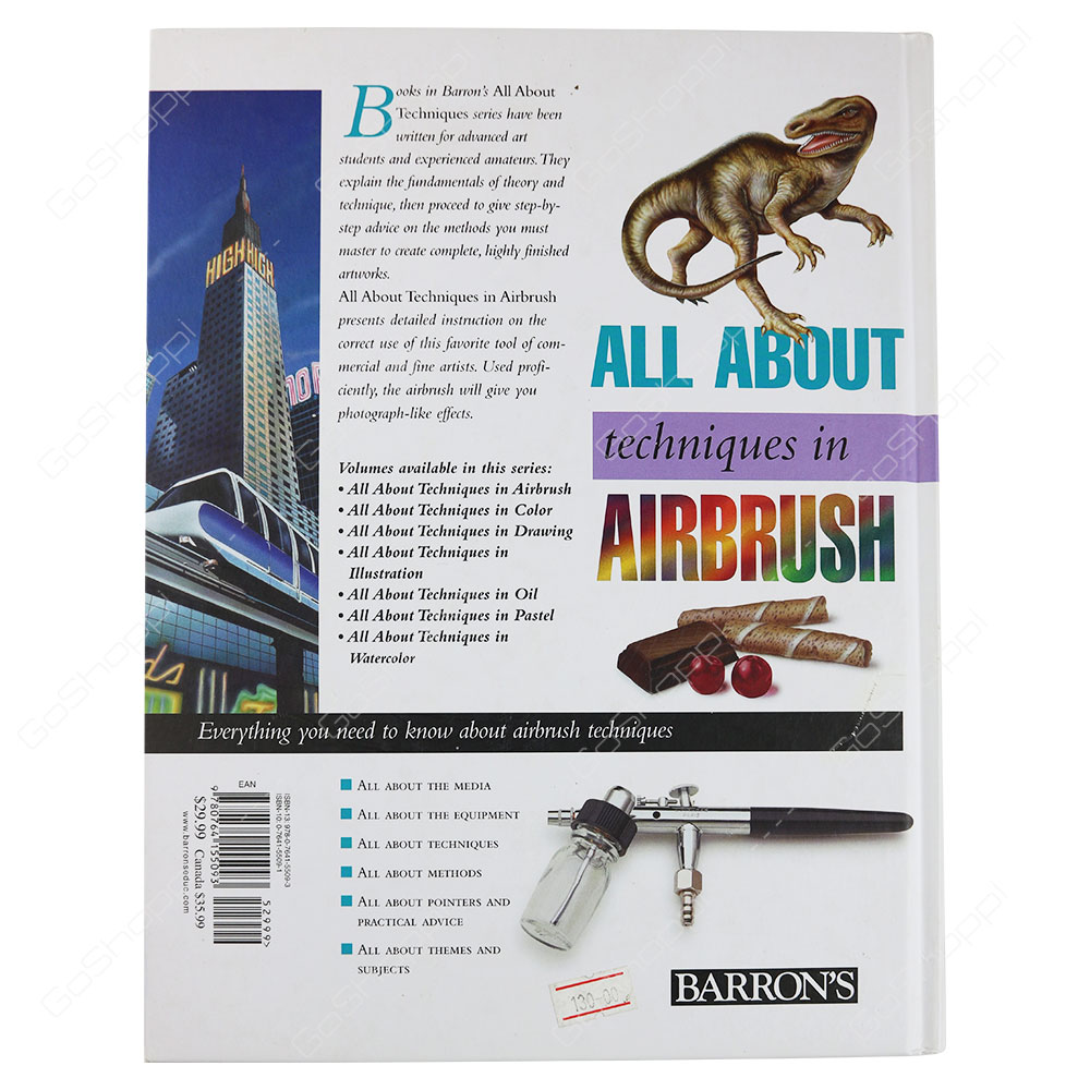 All About Techniques In Airbrush By Parramon