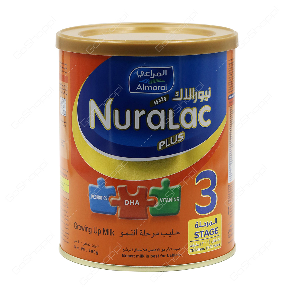 Almarai Nuralac Plus Growing Up Milk Stage 3 400 g