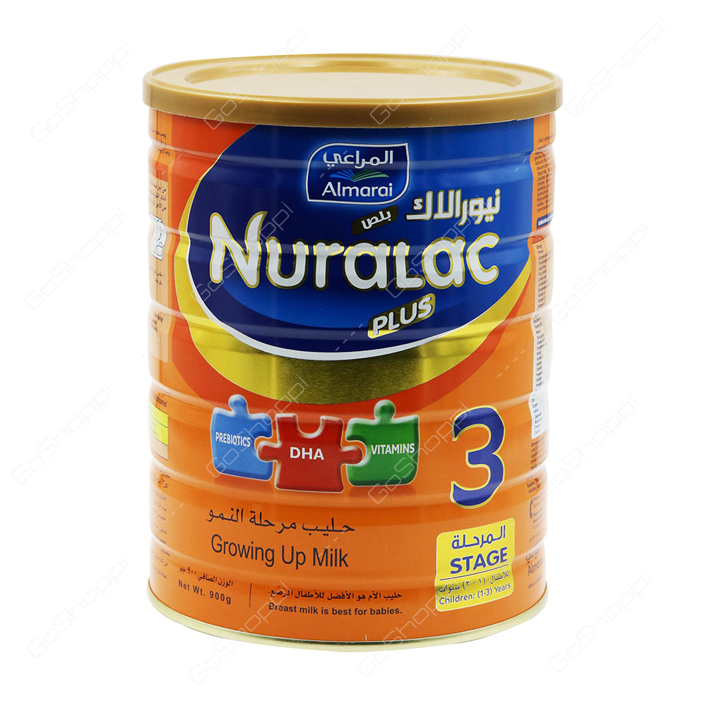 Almarai Nuralac Plus Growing Up Milk Stage 3 900 g