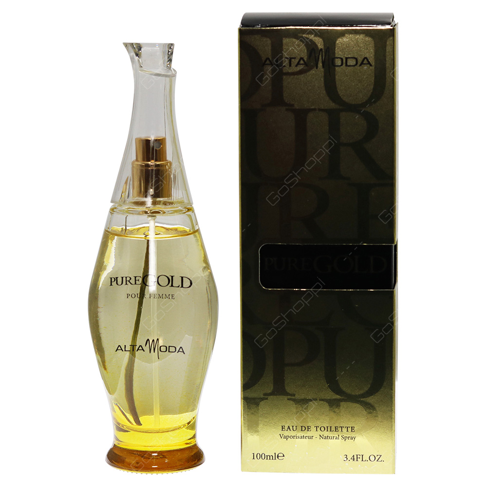 Alta Moda Pure Gold Pour Femme Eau De Toilette 100ml