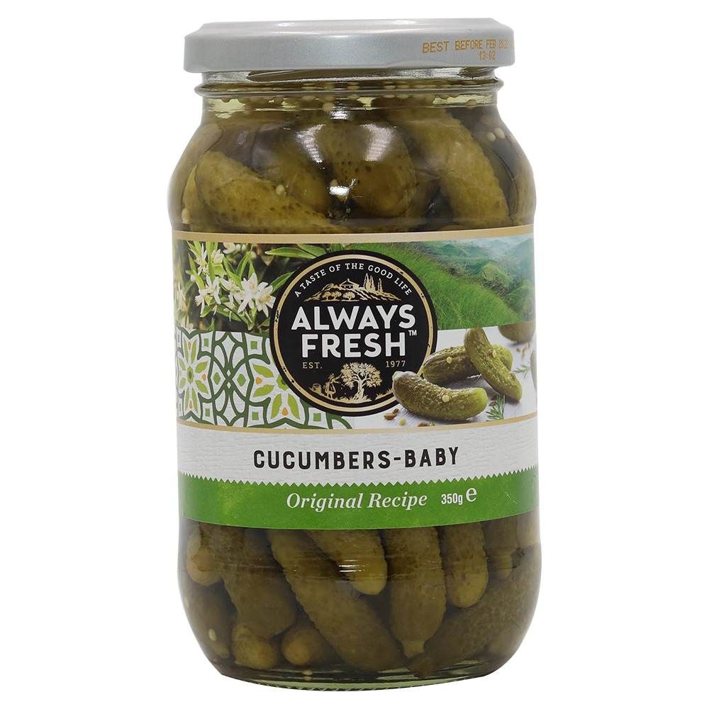 Always Fresh Baby Cucumbers 350g