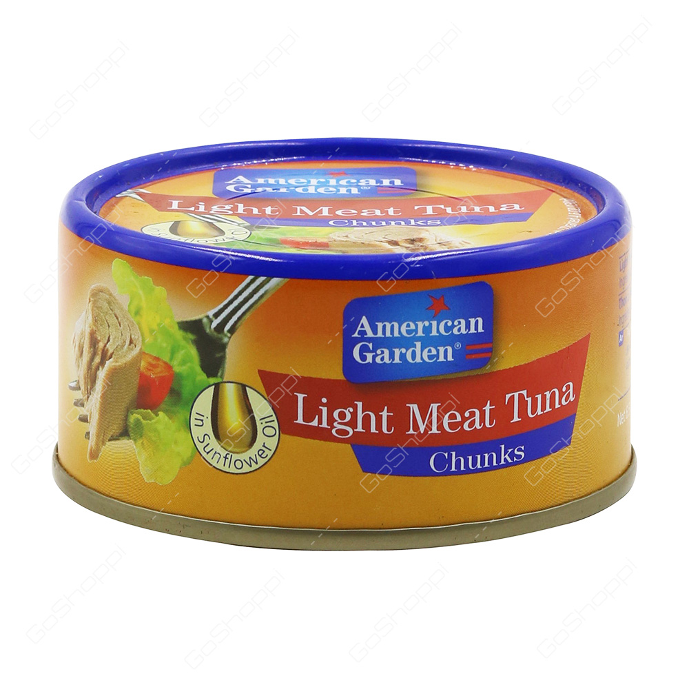 American Garden Light Meat Tuna Chunks 185 g