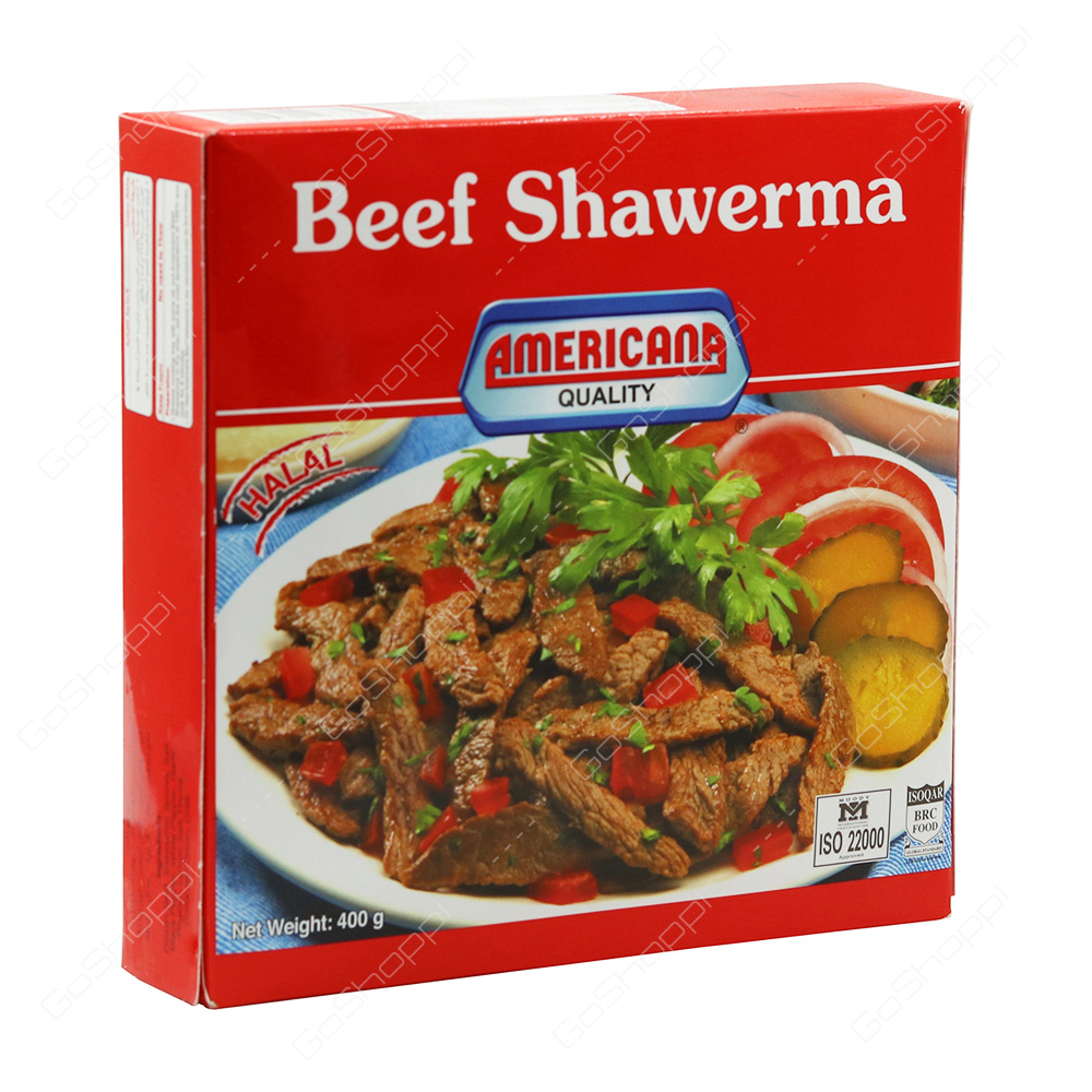 Americana Quality Beef Shawerma 400 g