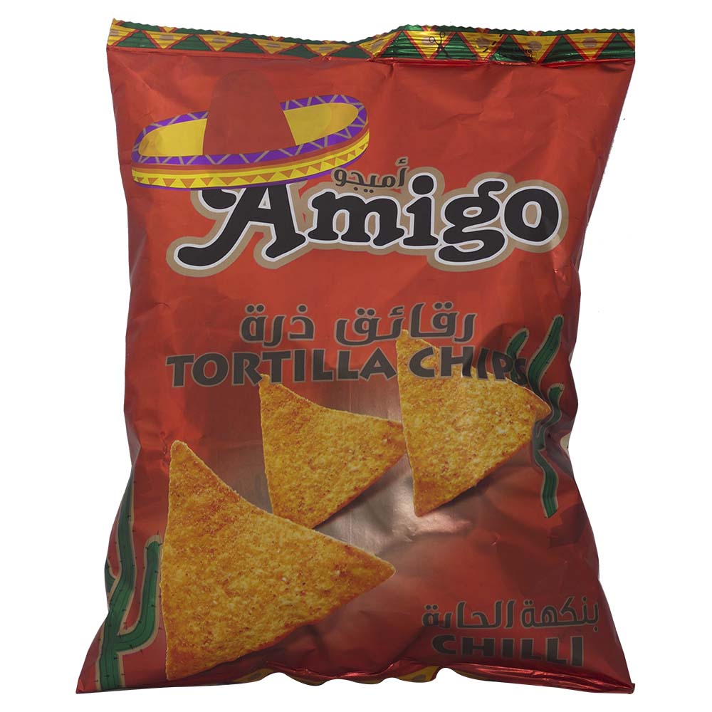 Amigo Tortilla Chips Chilli 100g