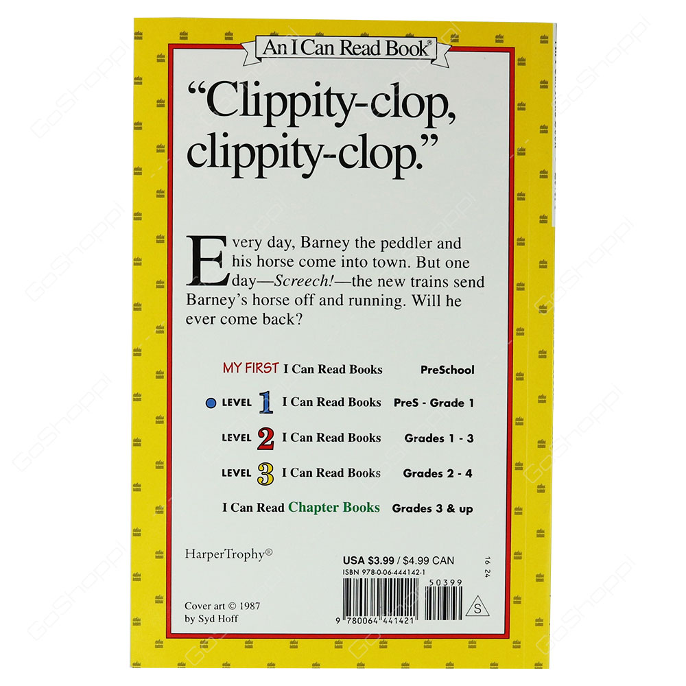 An I Can Read Book Level 1 - Barney