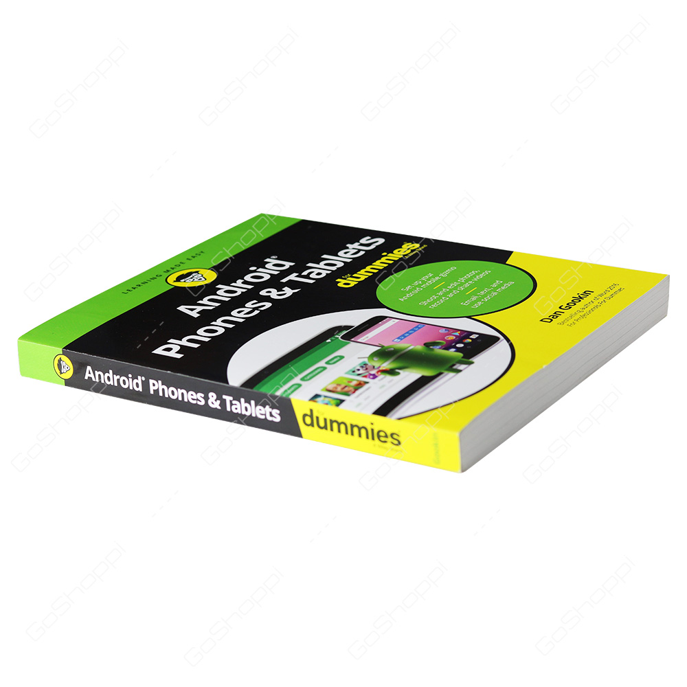 Android Phones Tablets For Dummies By Dan Gookin Buy Online