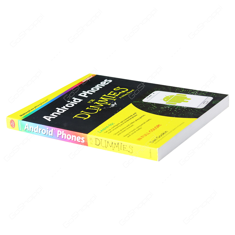 Android Phones For Dummies 3rd Edition By Dan Gookin Buy Online