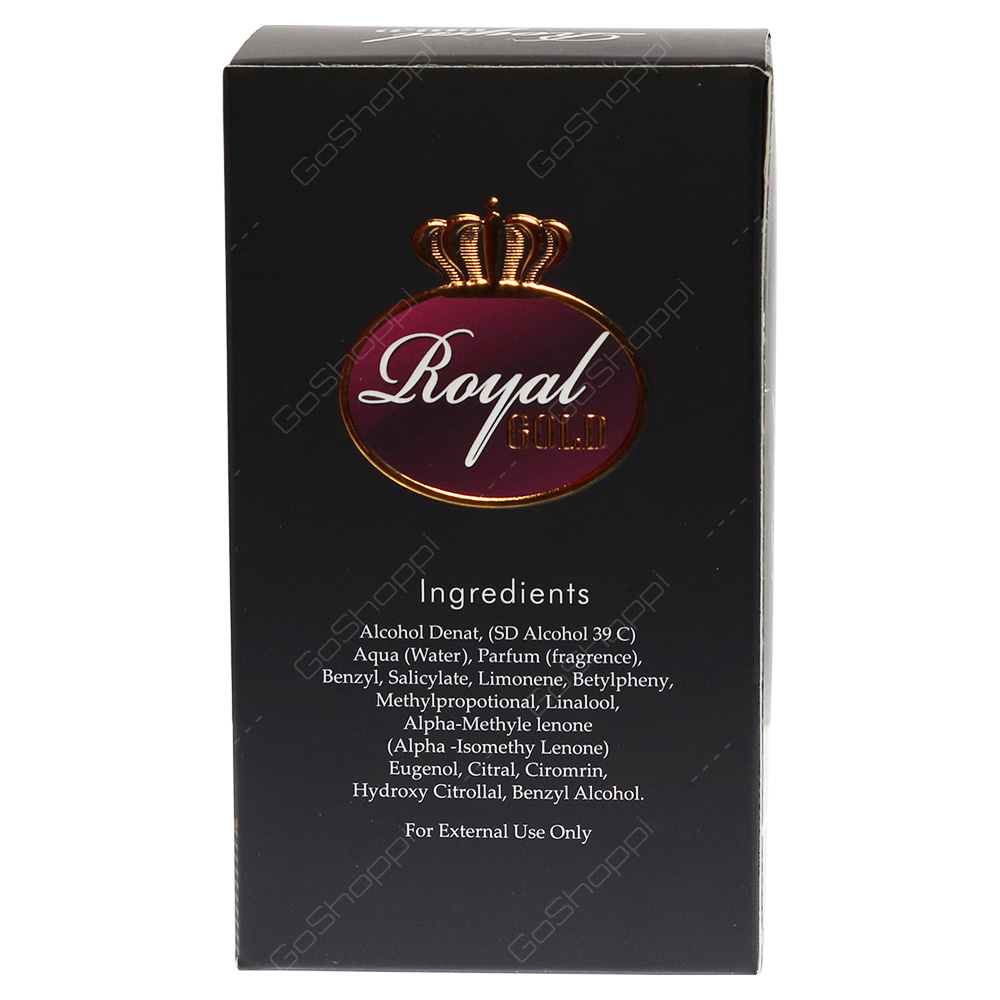 Arabian Royal Gold For Men Eau De Parfum 100ml