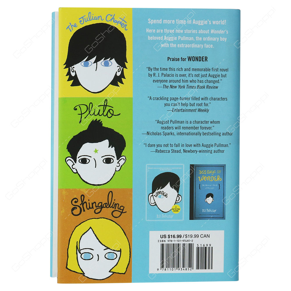 Auggie & Me - Three Wonder Stories By R J Palacio