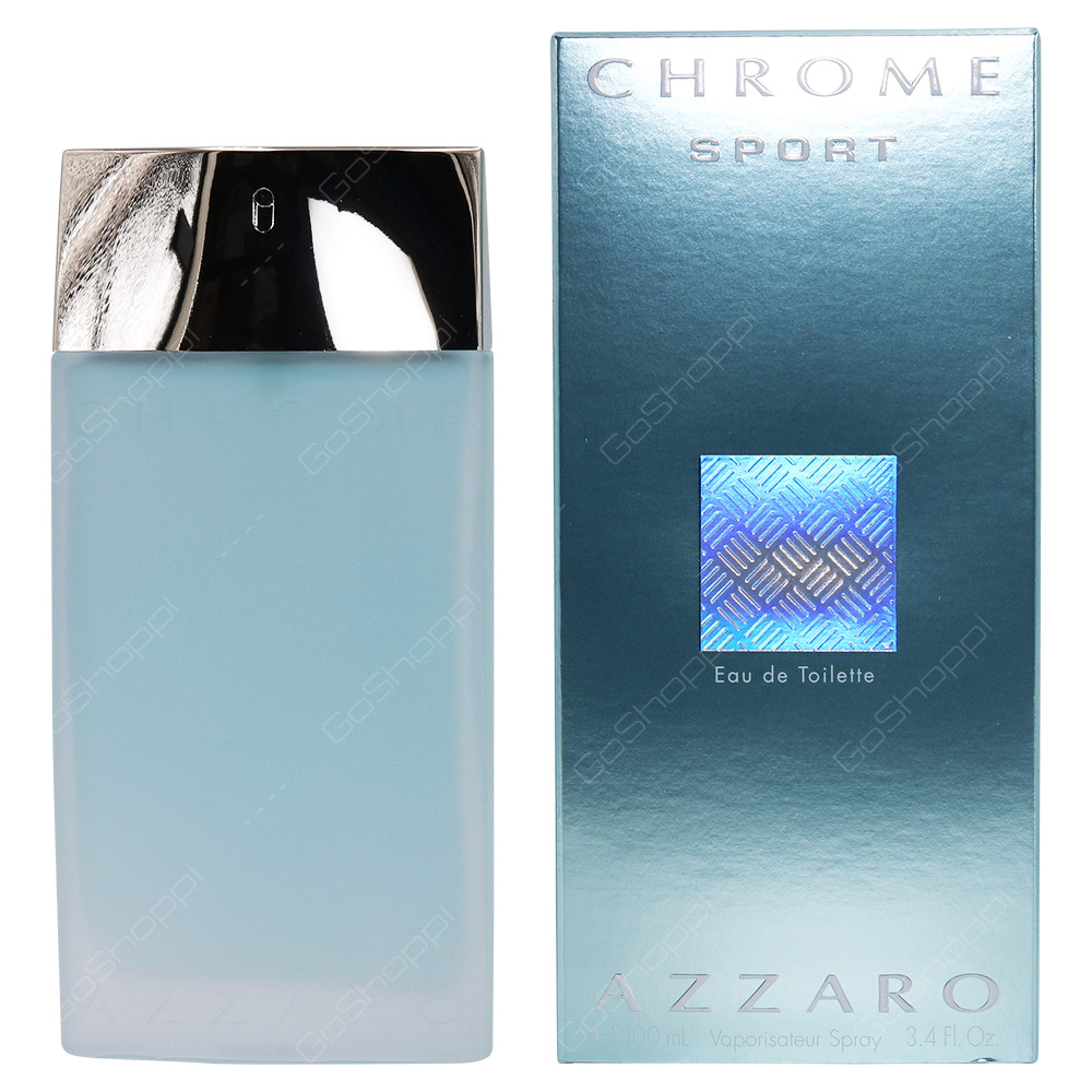 Azzaro Chrome Sport For Men Eau De Toilette 100ml