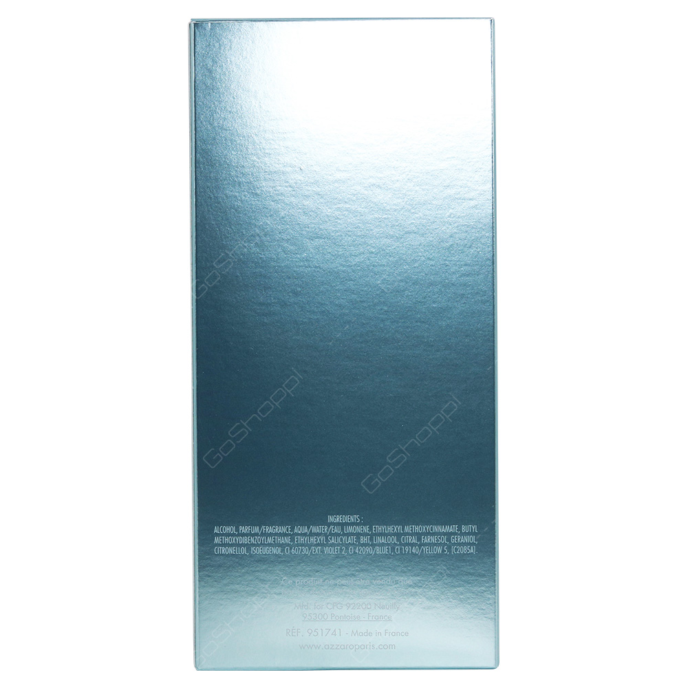 Azzaro Chrome Sport For Men Eau De Toilette 100ml