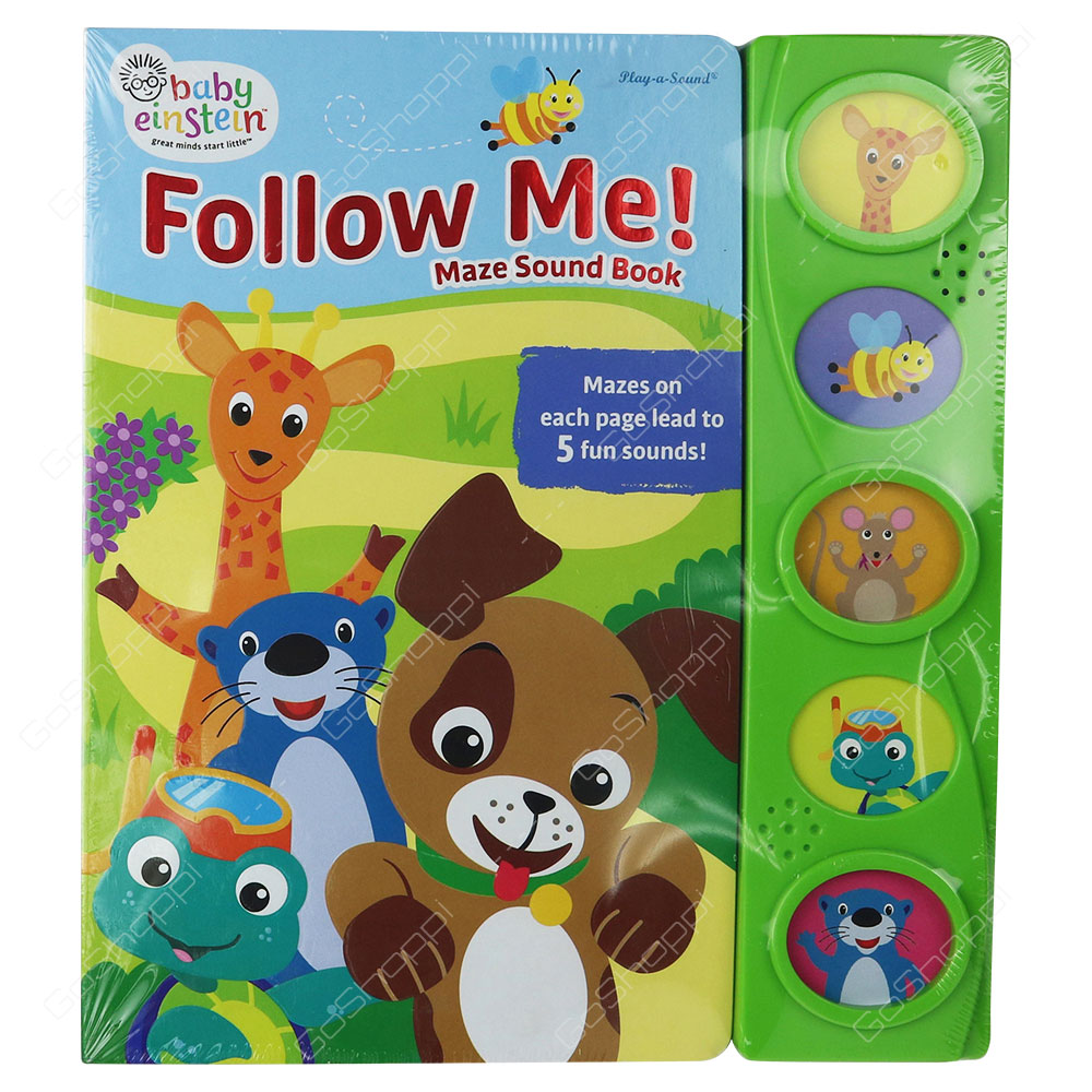 Baby Einstein Little - Follow Me! Maze Sound Book