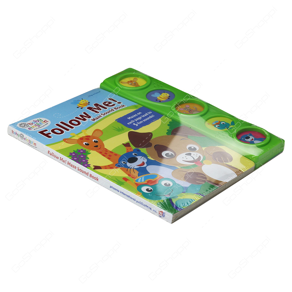 Baby Einstein Little - Follow Me! Maze Sound Book