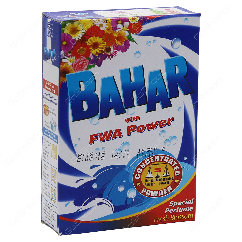 Bahar Fresh Blossom Concentrated Detergent Powder 110 g