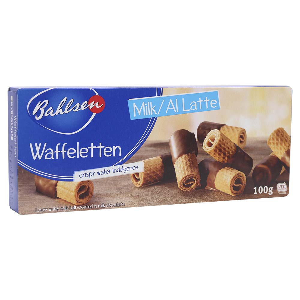 Bahlsen Waffeletten Milk Chocolate 100g