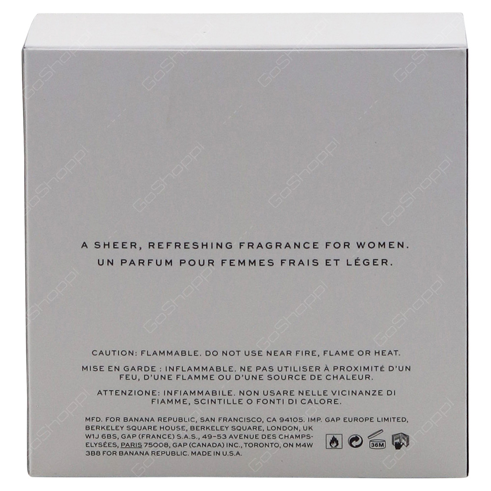 Banana Republic W For Women Eau De Parfum 125ml