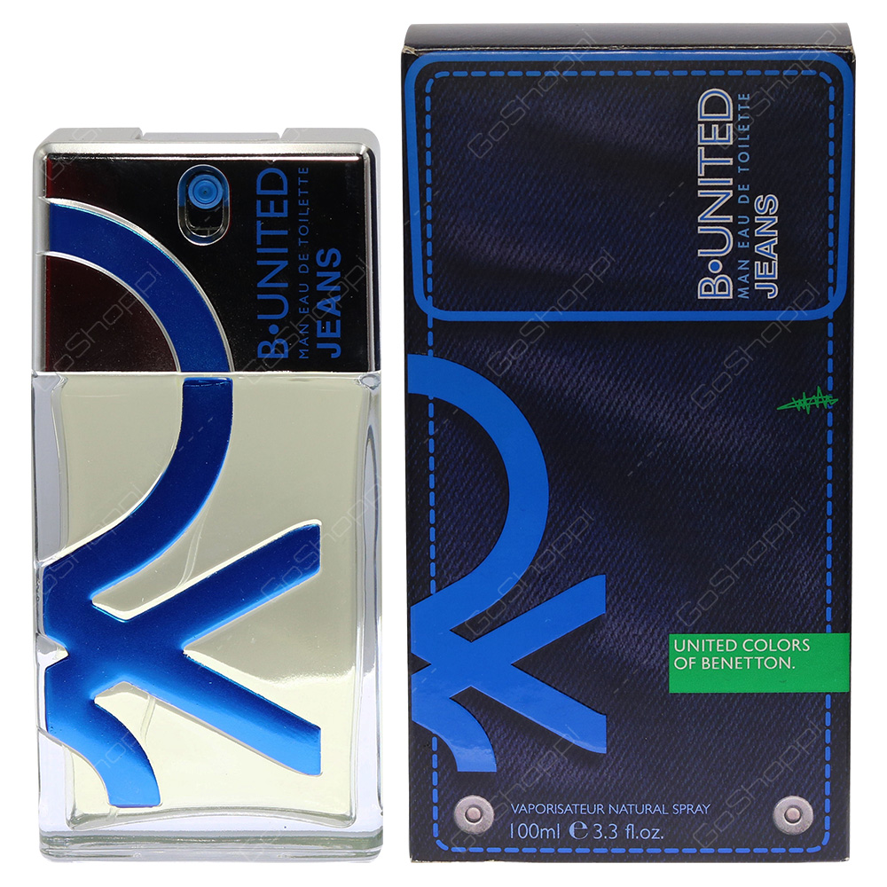 Benetton B United Jeans Man Eau De Toilette 100ml