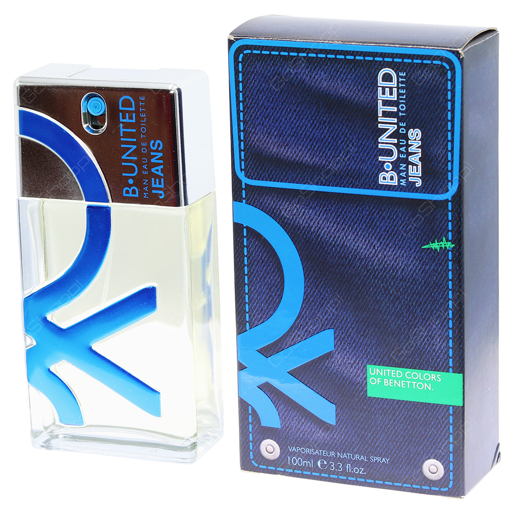 Benetton B United Jeans Man Eau De Toilette 100ml