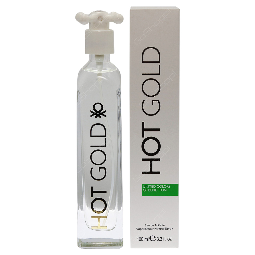 Benetton Hot Gold For Women Eau De Toilette 100ml