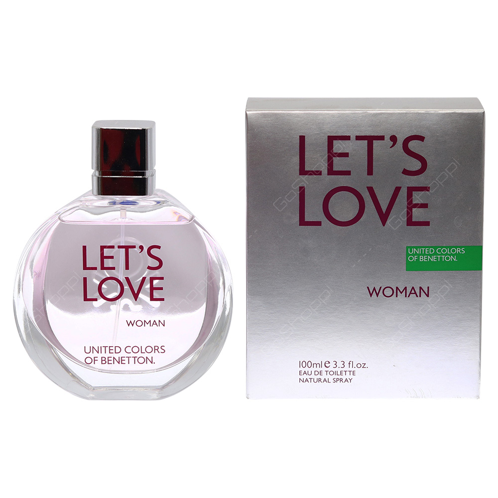 Benetton Lets Love For Woman Eau De Toilette 100ml