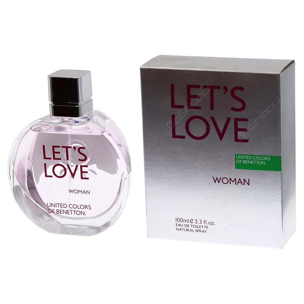 Benetton Lets Love For Woman Eau De Toilette 100ml