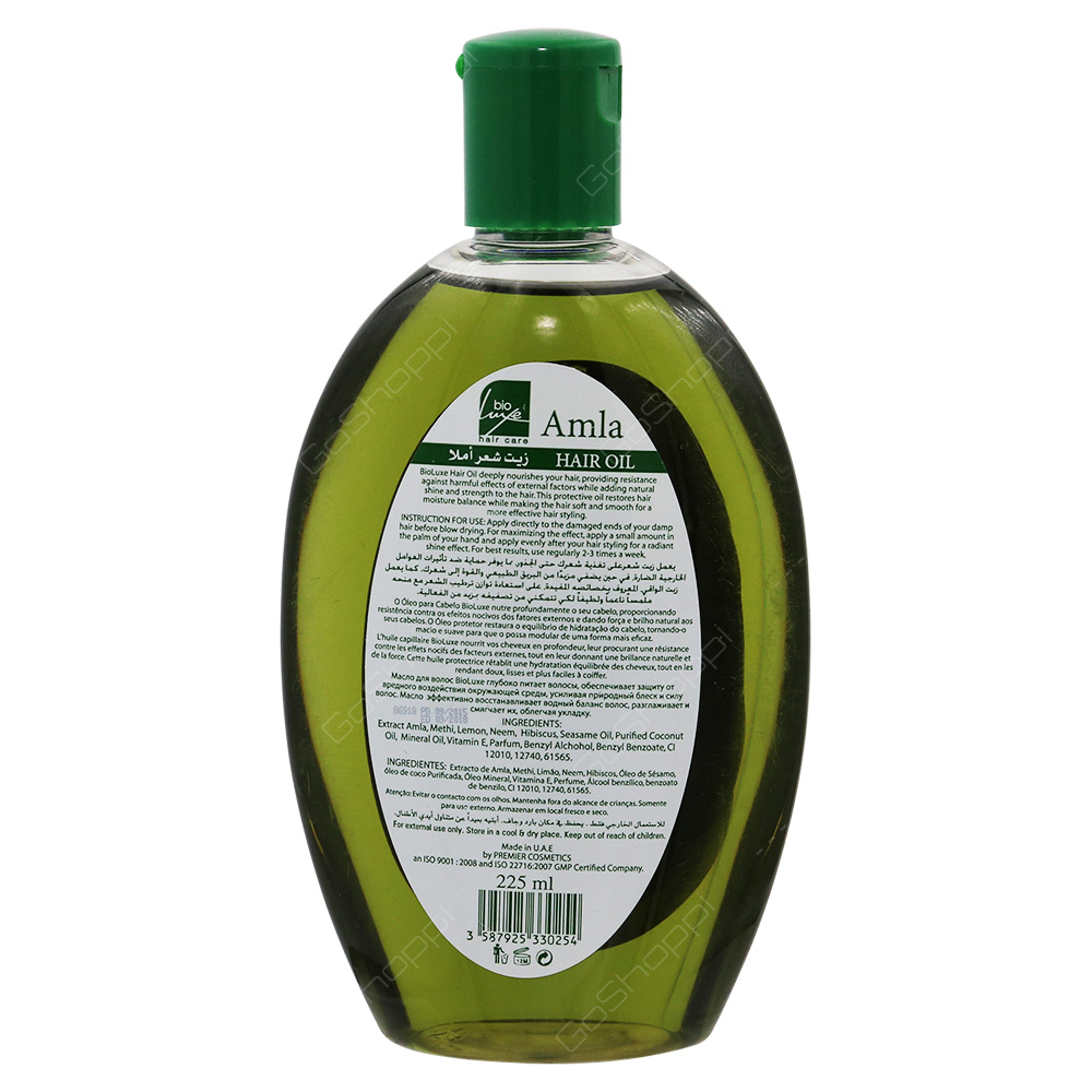 Bio Luxe Amla Hair Oil With Vitamin E