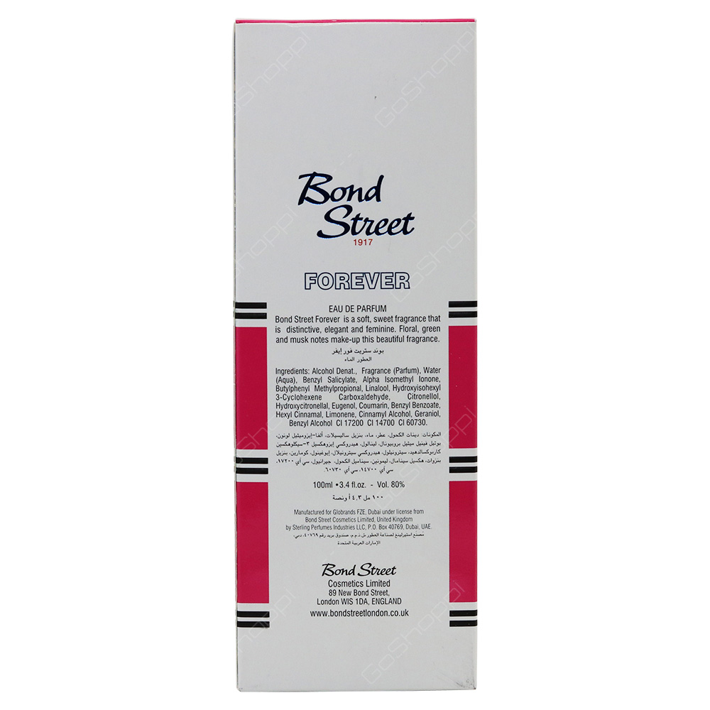 Bond Street Forever For Women - Eau De Parfum