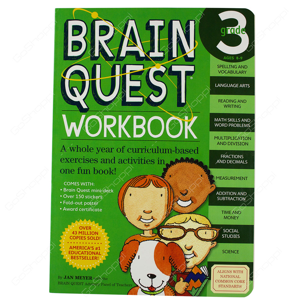 Brain Quest Grade 3 Workbook Buy Online