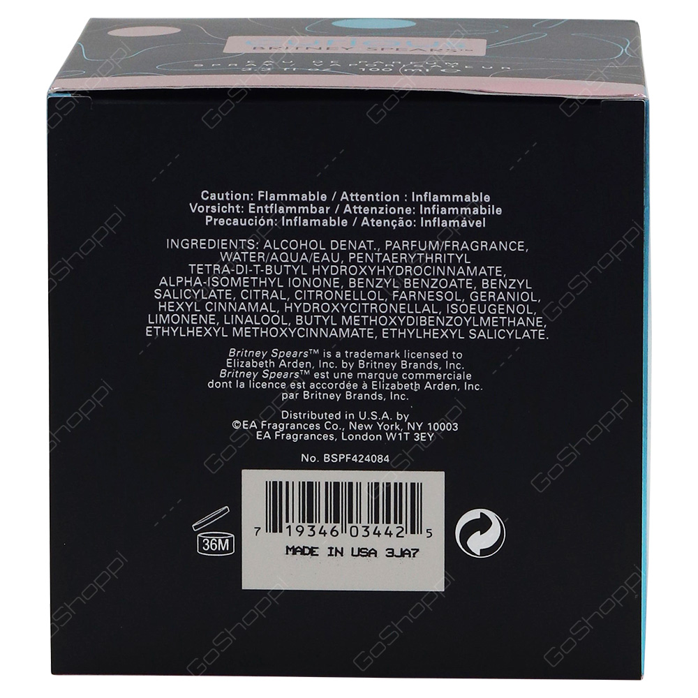 Britney Spears Curious For Women Eau De Parfum 100ml