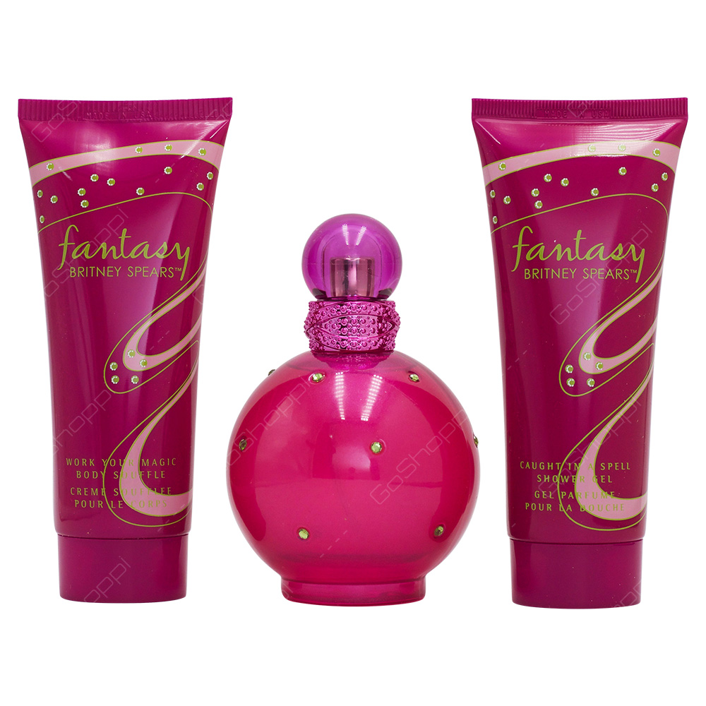 Britney Spears Fantasy Gift Set For Women 3pcs