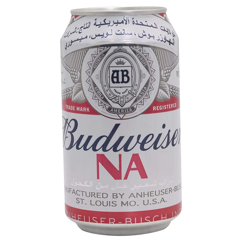 Budweiser Non Alcoholic Beer 355ml