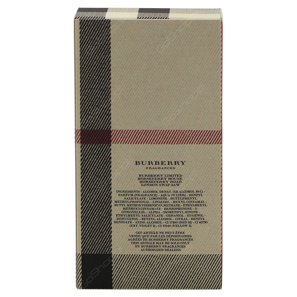 Burberry London For Women Eau De Parfum 100ml