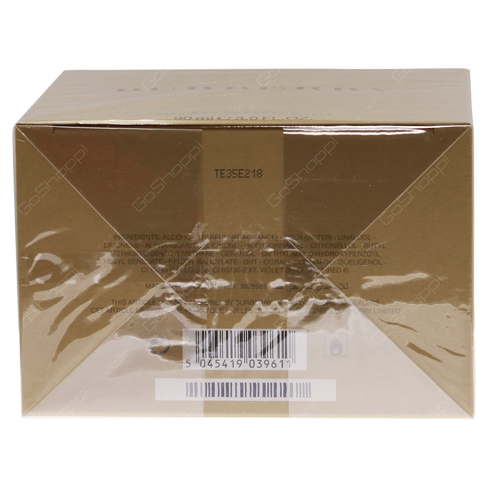 Burberry My Burberry For Women Eau De Parfum 90ml