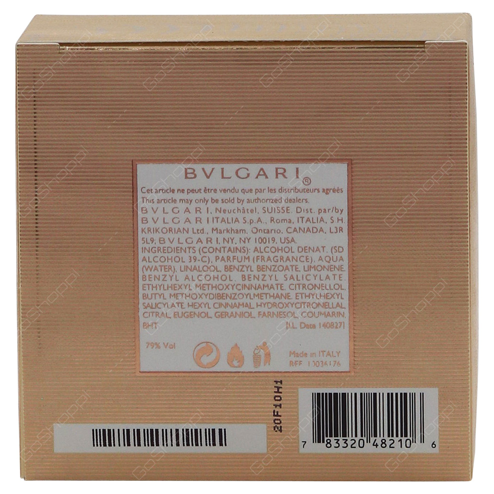 Bvlgari Aqua Divina Pour Femme Eau De Toilette 40ml