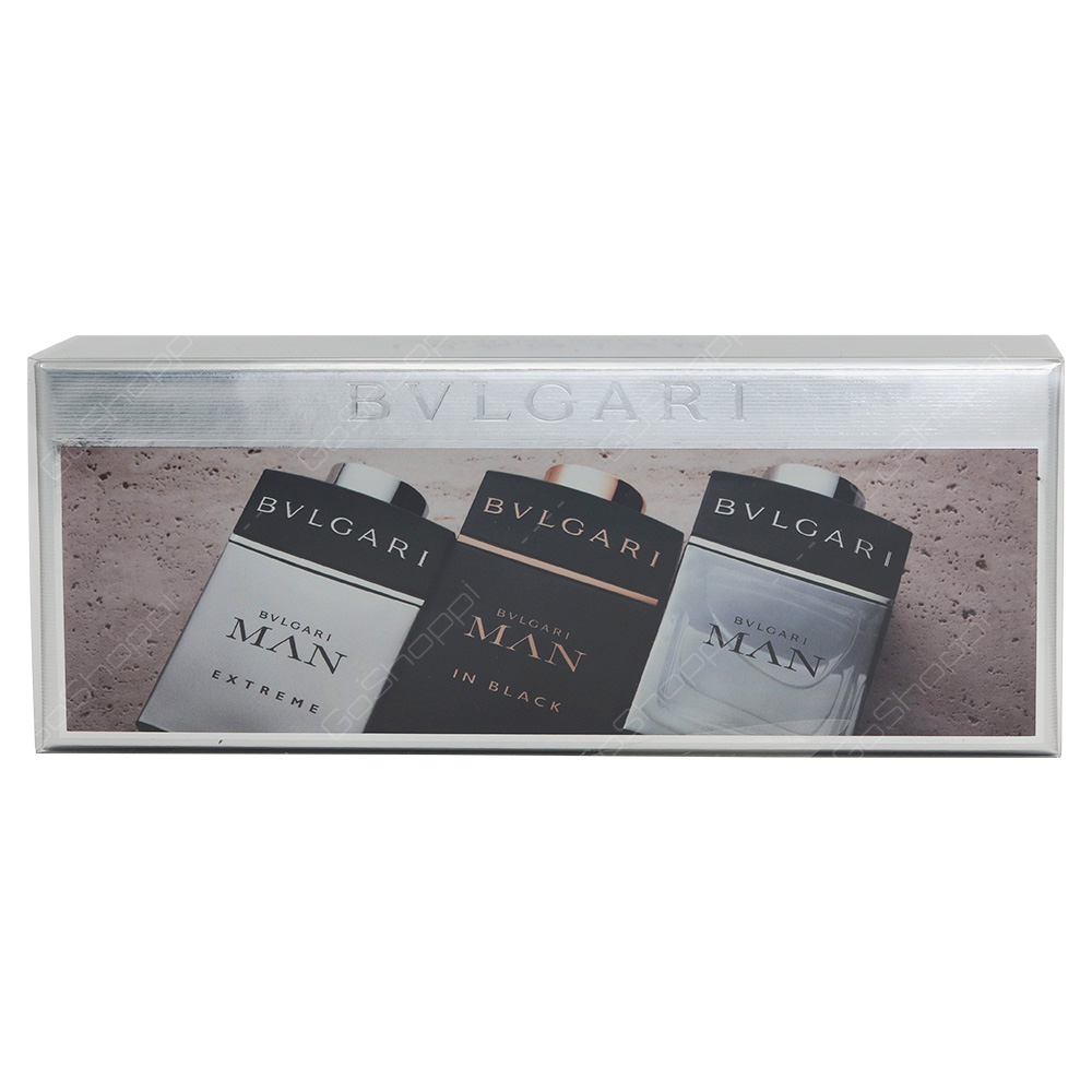 Bvlgari Man Pocket Spray Mini Set 3pcs